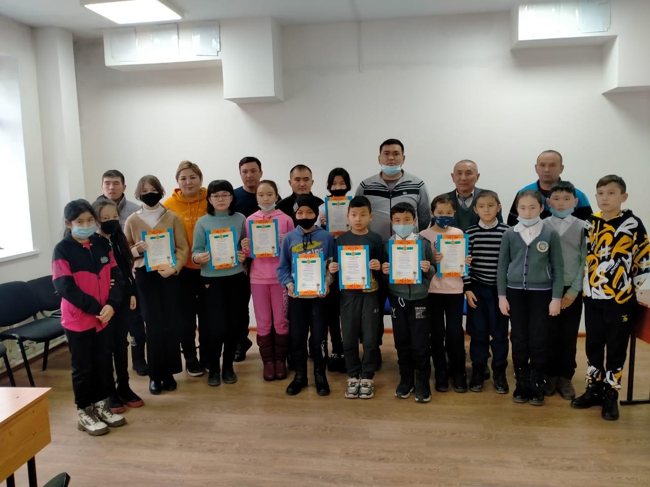 Көксу ауданының Мектеп лигасы арасында тоғызқұмалақ жеңімпаздары